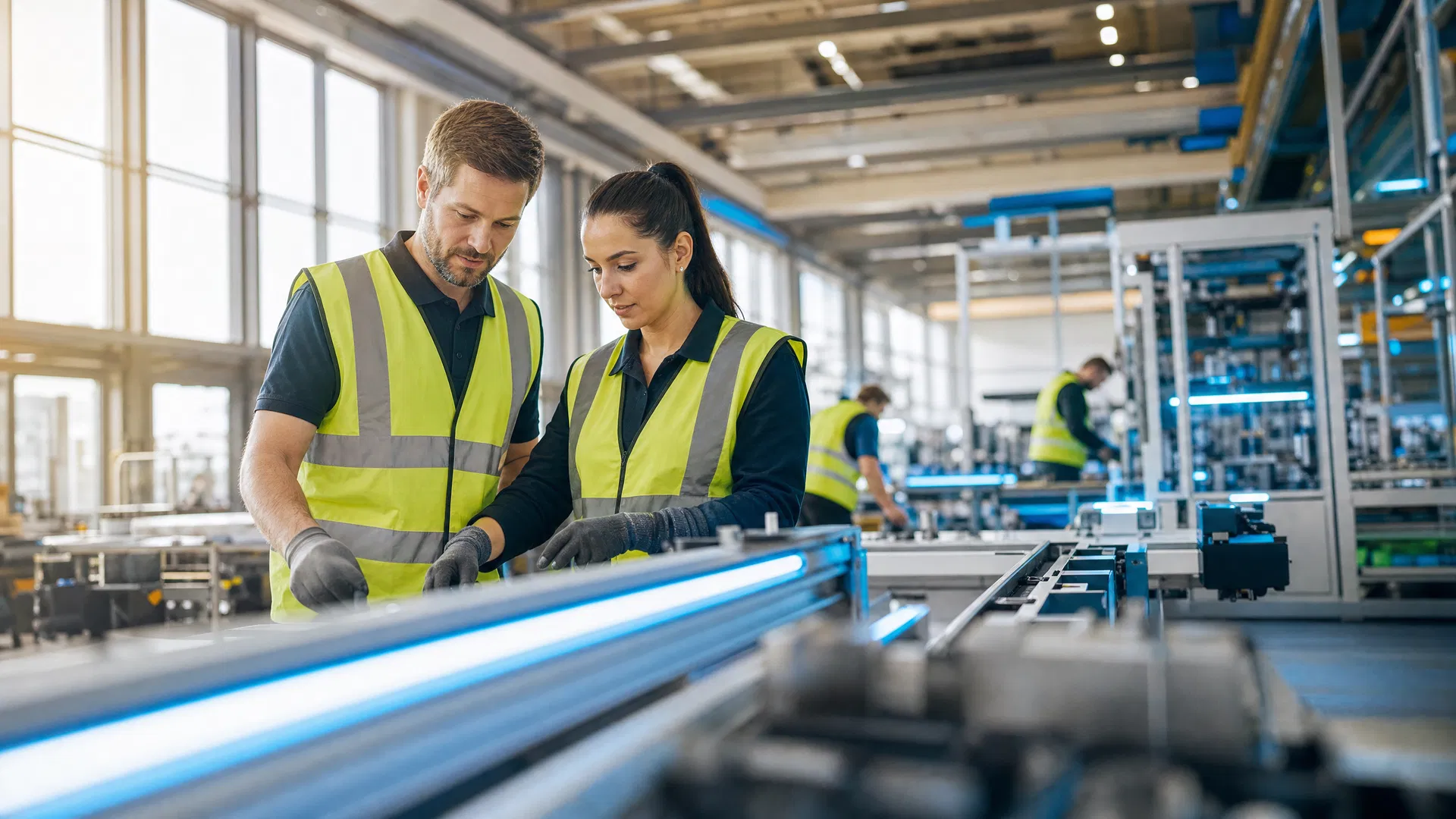 Industriearbeiter bei DEM Personalservice